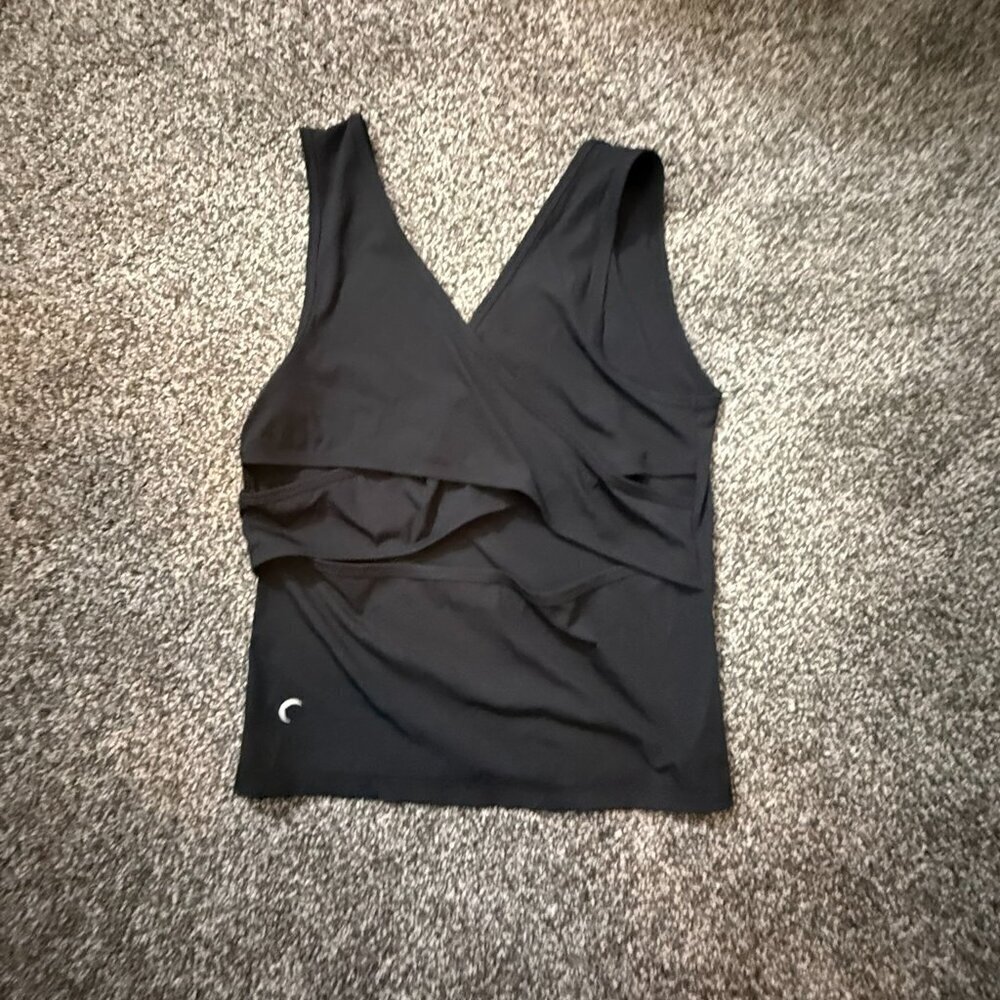 Zyia Active black cutout tank top - NWOT - Picture 3 of 4